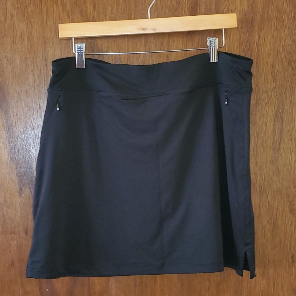 TGW Black Athletic Skort Sz Large